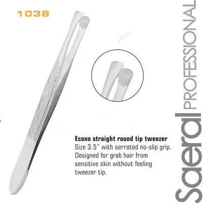 Tweezer-Round Tip 1038