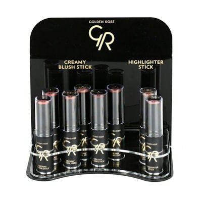 Highlighter & Blush Stick Display