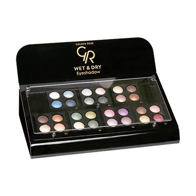 Wet En Dry Eyeshadow Display