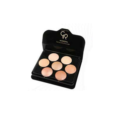 Terracotta Mineral Powder Display