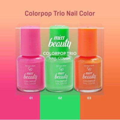 Miss Beauty Colorpop Trio Nail Colors – Bild 3