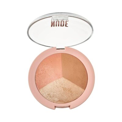 Nude Look Baked Trio Face Powder